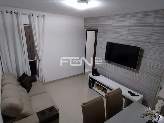 Apartamento 2 quartos e 1 banheiro, à venda, no bairro Ponto Certo em Camaçari