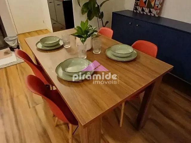 Apartamento com 65m² 3 quartos e 2 banheiros, à venda, no bairro Parque Residencial Flamboyant em São José dos Campos
