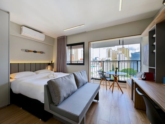 Apartamento com 24m² 1 quarto e 1 banheiro, à venda, no bairro Campo Belo em São Paulo
