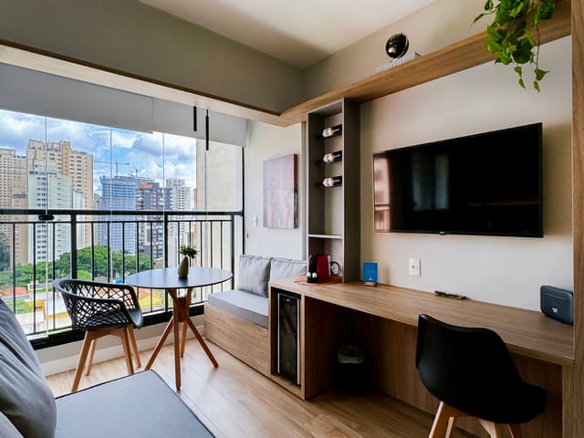 Apartamento com 24m² 1 quarto e 1 banheiro, à venda, no bairro Campo Belo em São Paulo