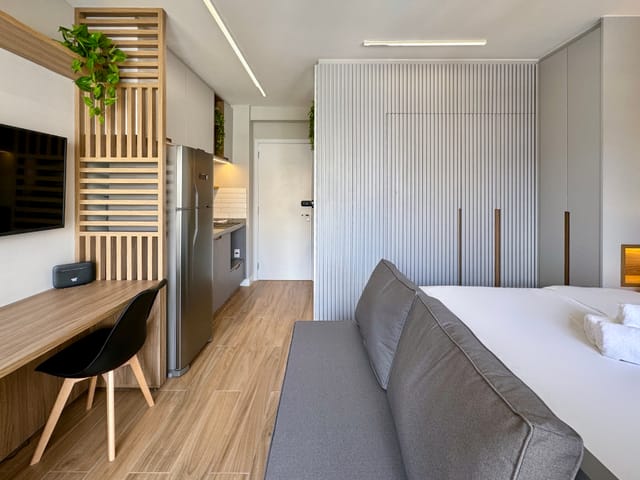 Apartamento com 24m² 1 quarto e 1 banheiro, à venda, no bairro Campo Belo em São Paulo