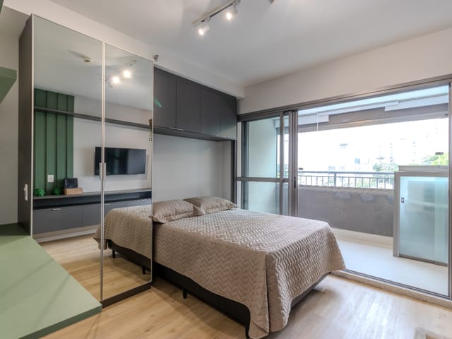 Apartamento com 28m² 1 quarto e 1 banheiro, à venda, no bairro Vila Mariana em São Paulo