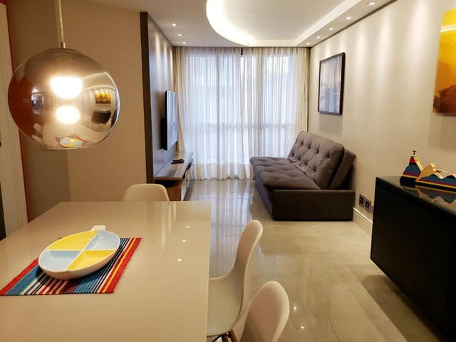 Foto do Apartamento - OCEAN FLAT! Rua PRUDENTE de MORAIS! 02 SUÍTES, MOBILIADO, INFRA de LAZER, RECEPÇÃO 24h, próximo à PRAIA, para alugar, 82 m² | EASY NEGOCIOS IMOBILIARIOS LTDA