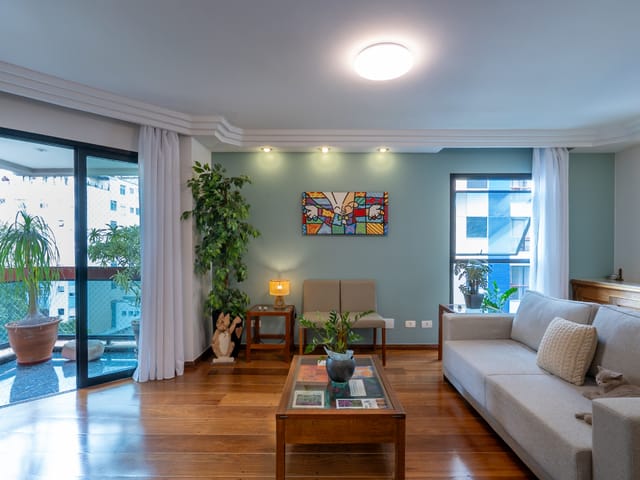 Apartamento com 146m² 4 quartos e 4 banheiros, à venda, no bairro Vila Olímpia em São Paulo