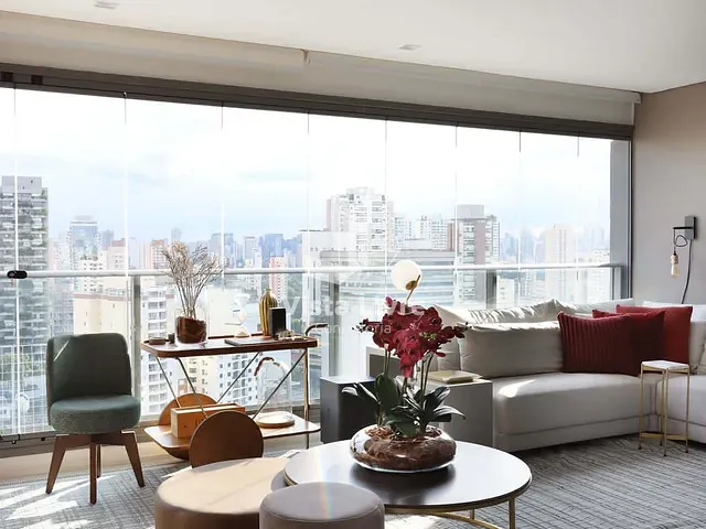 Apartamento com 101m² 2 quartos e 3 banheiros, à venda, no bairro Vila Olímpia em São Paulo