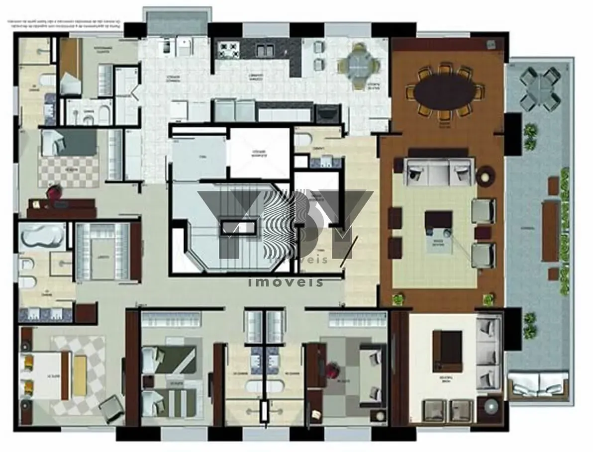 Apartamento, 4 quartos, 254 m² - Foto 15