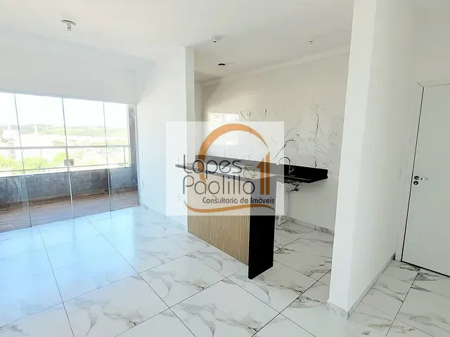 Apartamento com 60m² 2 quartos e 1 banheiro, para alugar, no bairro Nova Cerejeira em Atibaia