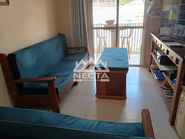 Apartamento com 60m² 2 quartos e 1 banheiro, para alugar, no bairro Parque Balneário Maria Helena em Caraguatatuba
