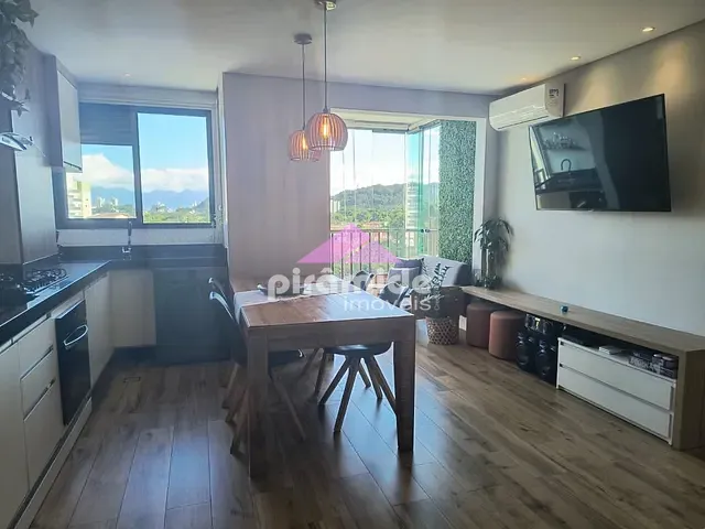 Apartamento com 57m² 2 quartos e 1 banheiro, à venda, no bairro Martim de Sá em Caraguatatuba