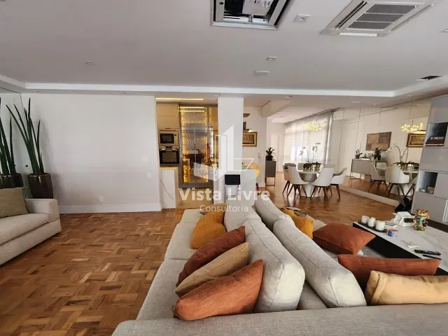 Apartamento com 220m² 3 quartos e 3 banheiros, à venda, no bairro Higienópolis em São Paulo