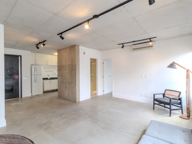 Apartamento com 70m² 1 quarto e 2 banheiros, à venda, no bairro Brooklin em São Paulo