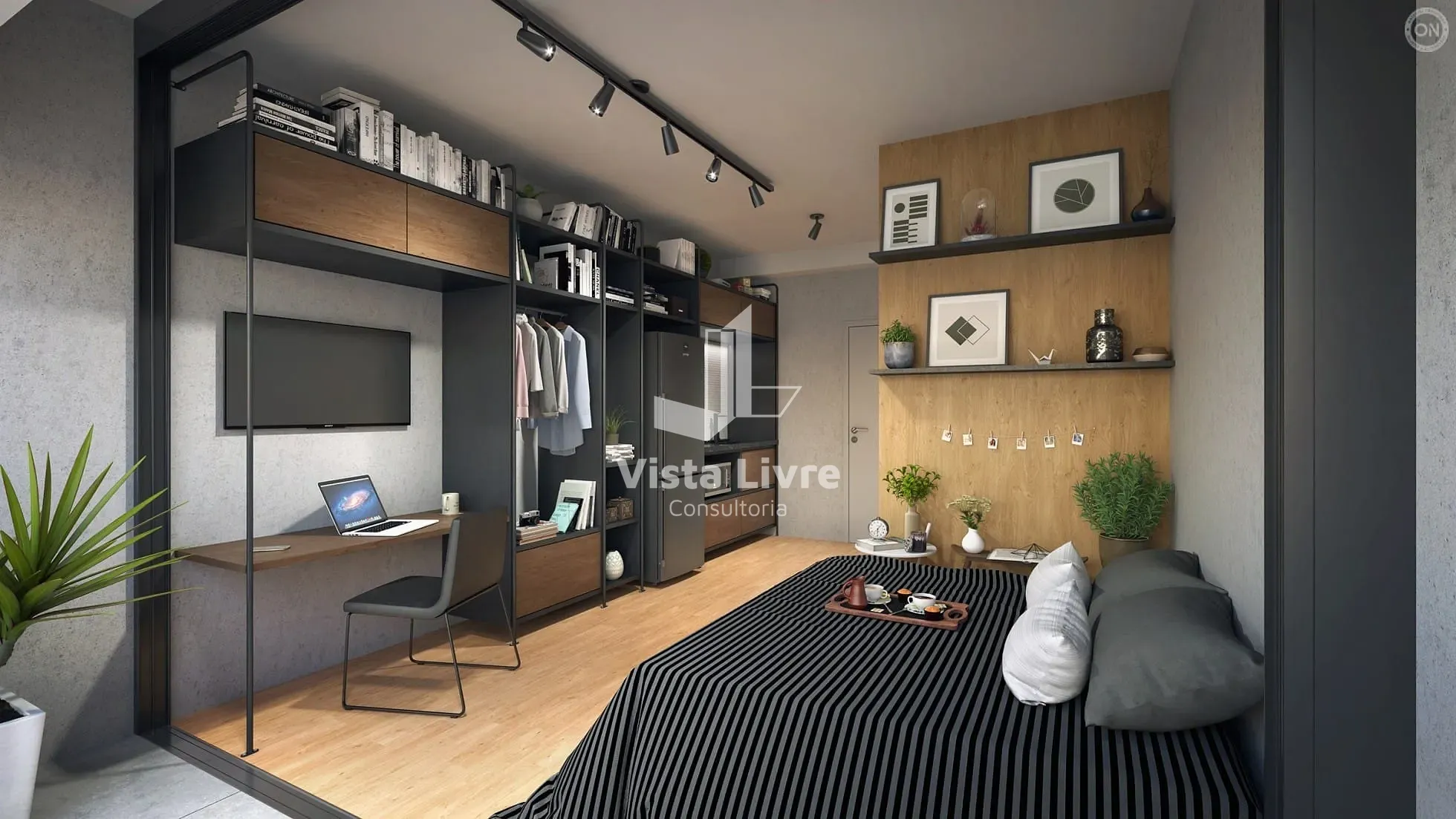 Apartamento, 1 quarto, 24 m² - Foto 3
