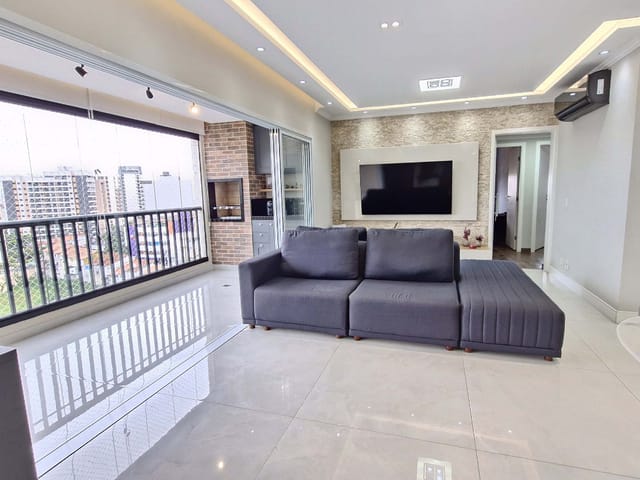 Apartamento com 121m² 4 quartos e 4 banheiros, à venda, no bairro Vila Paulicéia em São Paulo