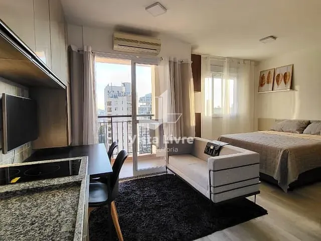 Studio com 26m² 1 quarto e 1 banheiro, à venda, no bairro Pinheiros em São Paulo