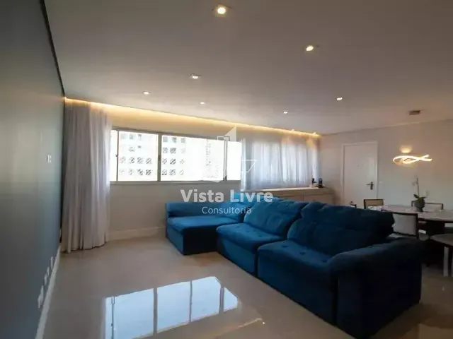 Apartamento com 160m² 4 quartos e 3 banheiros, à venda, no bairro Vila Cordeiro em São Paulo