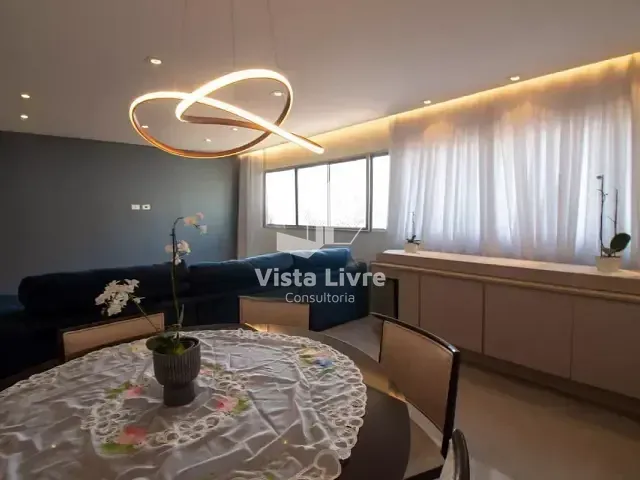 Apartamento com 160m² 4 quartos e 3 banheiros, à venda, no bairro Vila Cordeiro em São Paulo