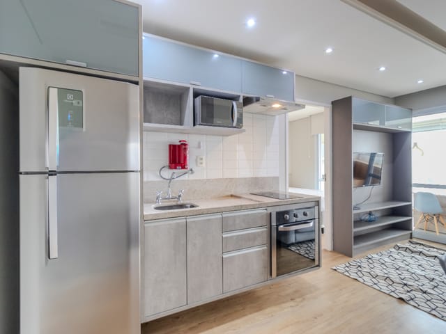 Apartamento com 87m² 1 quarto e 1 banheiro, à venda, no bairro Brooklin em São Paulo