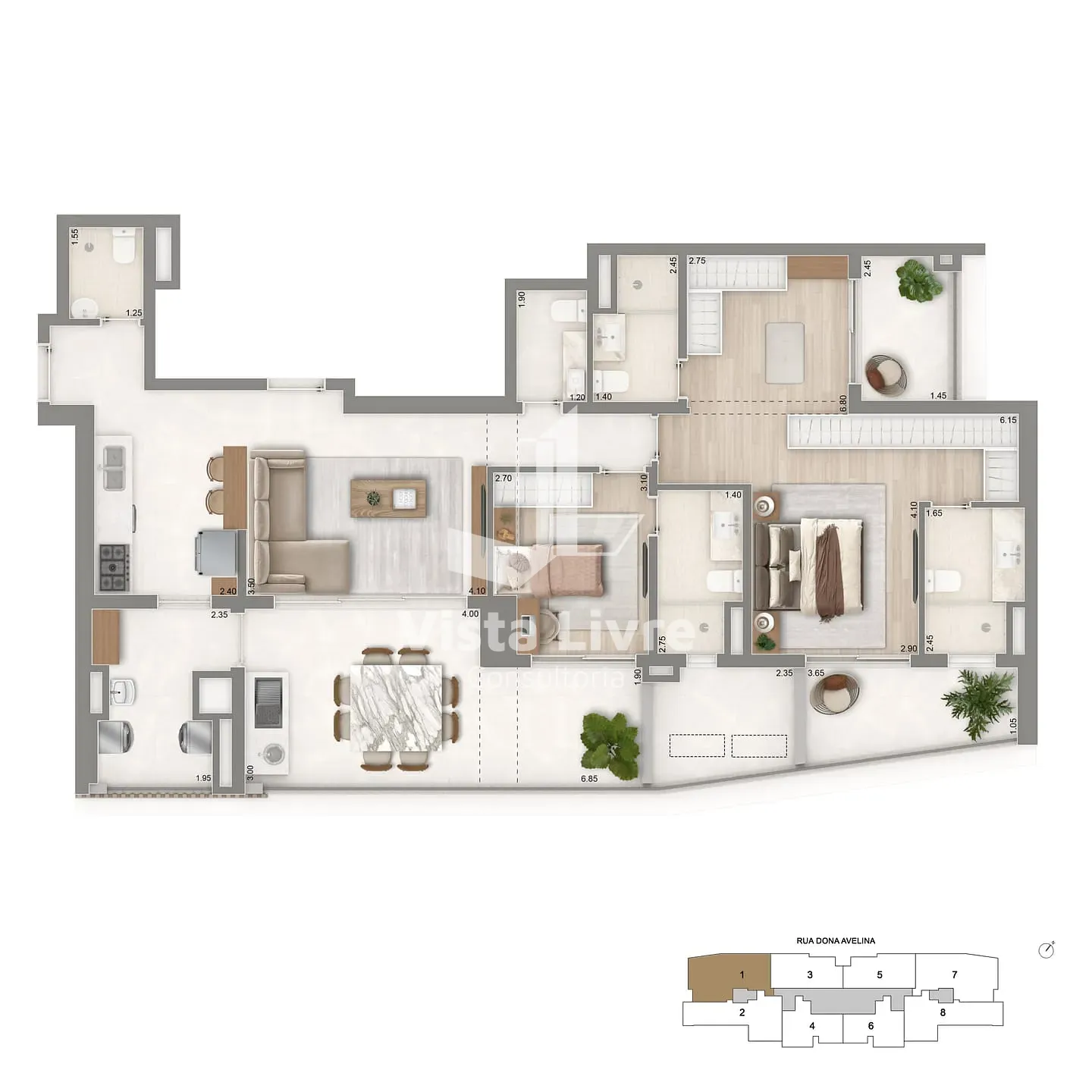Apartamento, 4 quartos, 155 m² - Foto 41