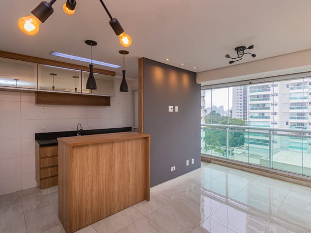 Apartamento com 48m² 2 quartos e 2 banheiros, à venda, no bairro Santo Amaro em São Paulo