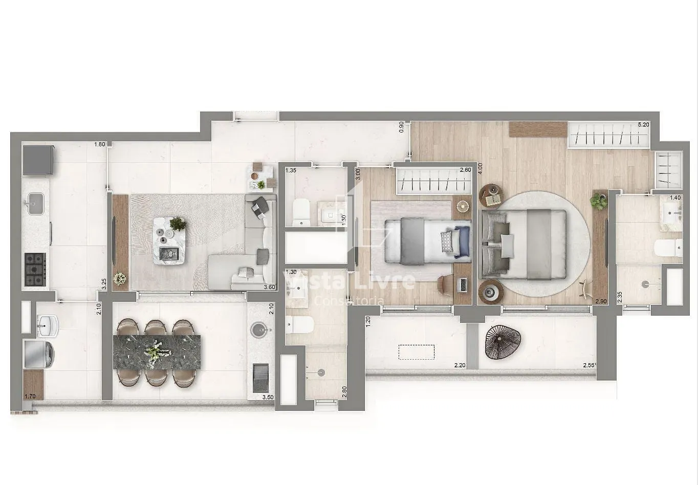 Apartamento, 2 quartos, 83 m² - Foto 26