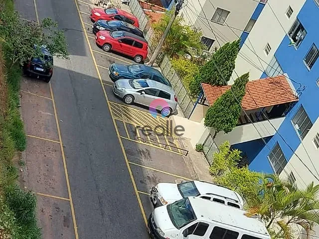 Apartamento com 44m² 2 quartos e 1 banheiro, para alugar, no bairro Granjas Primavera (Justinópolis) em Ribeirão das Neves