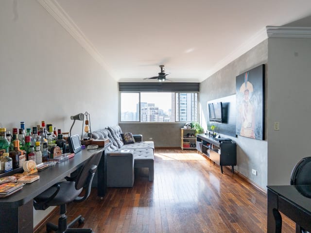 Foto do Apartamento - Apartamento para venda em Vila Olímpia com 3 quartos, sendo 1 suíte , 104m² | Correteria Imóveis