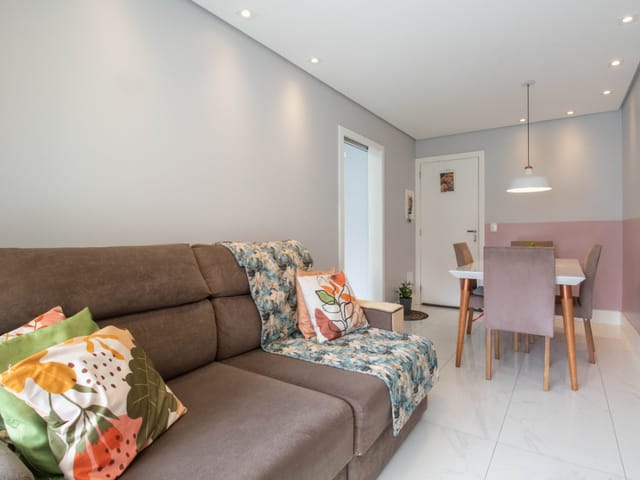 Apartamento com 60m² 2 quartos e 2 banheiros, à venda, no bairro Vila Andrade em São Paulo
