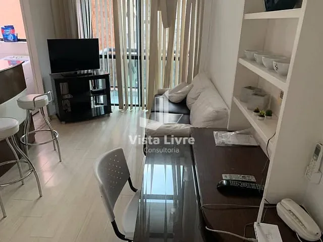 Apartamento com 43m² 1 quarto e 1 banheiro, à venda, no bairro Moema em São Paulo