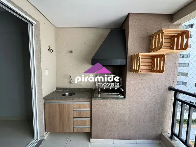 Apartamento com 78m² 3 quartos e 2 banheiros, à venda ou para alugar, no bairro Jardim Aquárius em São José dos Campos