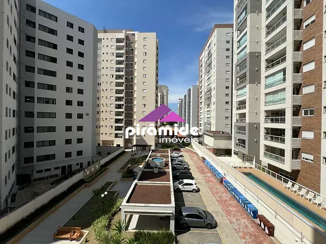 Apartamento com 78m² 3 quartos e 2 banheiros, à venda ou para alugar, no bairro Jardim Aquárius em São José dos Campos