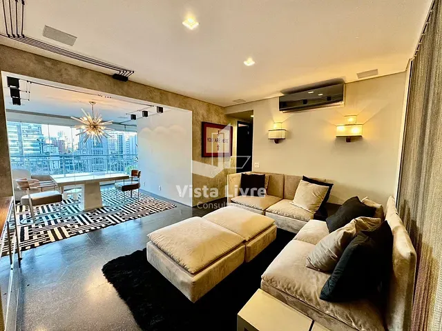 Apartamento com 80m² 2 quartos e 2 banheiros, à venda, no bairro Vila Nova Conceição em São Paulo