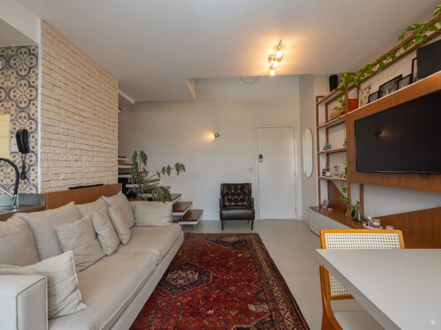 Apartamento com 122m² 1 quarto e 2 banheiros, à venda, no bairro Vila Mariana em São Paulo