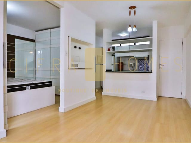 Foto do Apartamento - Apartamento à venda, semi mobiliado, com 1 dormitório e vaga em edifício contemporâneo no coração da Vila Madalena. | Cifra Homes