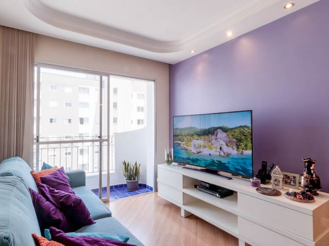Apartamento com 63m² 2 quartos e 3 banheiros, à venda, no bairro Jardim Marajoara em São Paulo