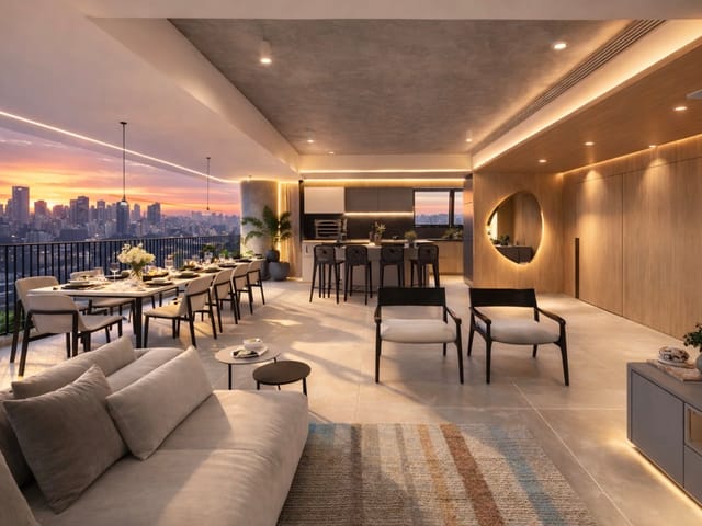 Apartamento com 167m² 3 quartos e 5 banheiros, à venda, no bairro Vila Madalena em São Paulo