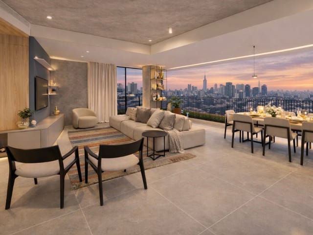 Apartamento com 167m² 3 quartos e 5 banheiros, à venda, no bairro Vila Madalena em São Paulo