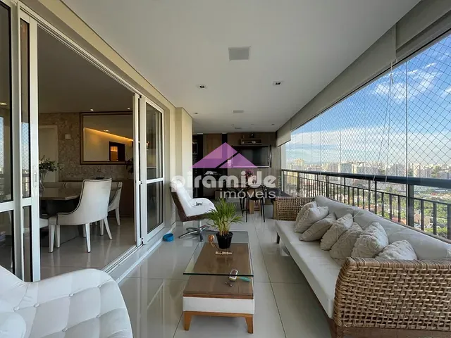Apartamento com 194m² 3 quartos e 5 banheiros, à venda, no bairro Jardim Aquárius em São José dos Campos