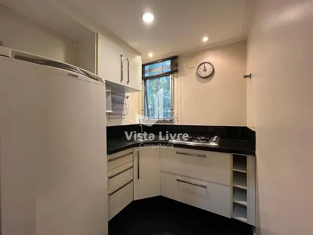 Apartamento com 50m² 1 quarto e 2 banheiros, à venda, no bairro Brooklin Paulista em São Paulo