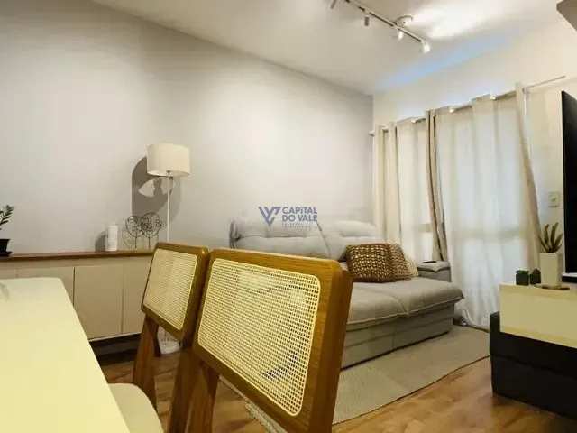 Apartamento 2 quartos e 2 banheiros, à venda, no bairro Parque Residencial Aquarius em São José dos Campos
