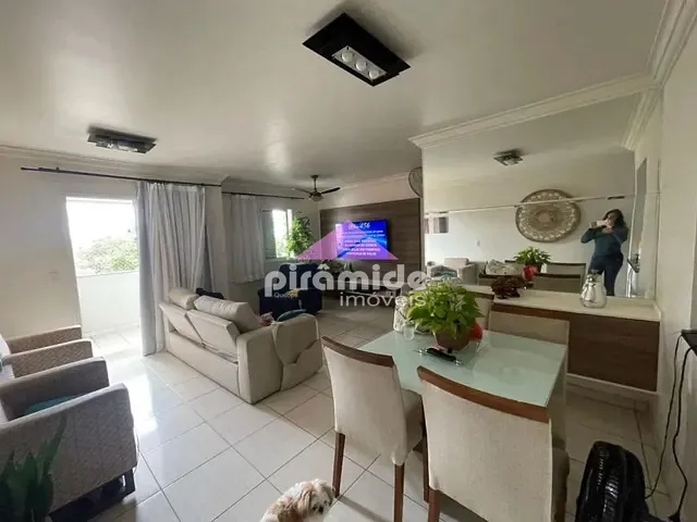 Apartamento com 98m² 2 quartos e 2 banheiros, à venda, no bairro Vila Industrial em São José dos Campos