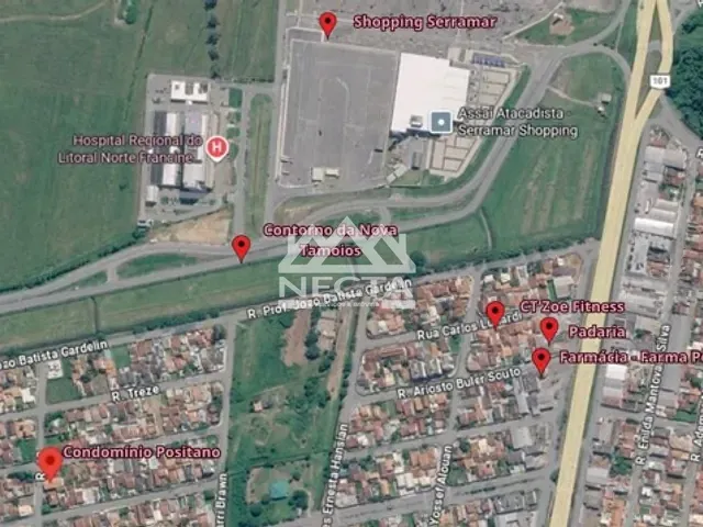 Apartamento com 37m² 1 quarto e 1 banheiro, à venda, no bairro Pontal de Santa Marina em Caraguatatuba