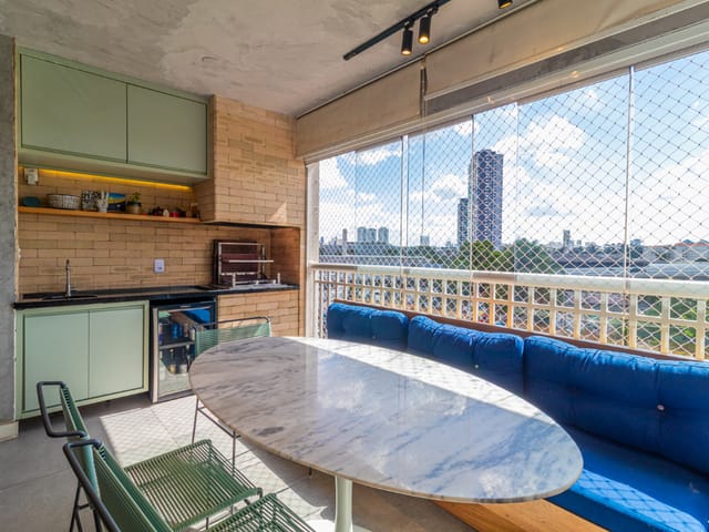 Apartamento com 121m² 3 quartos e 4 banheiros, à venda, no bairro Vila Leopoldina em São Paulo