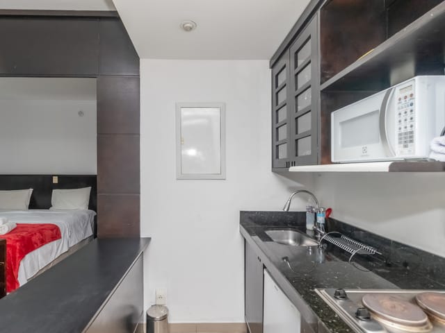 Apartamento com 27m² 1 quarto e 1 banheiro, à venda, no bairro Moema em São Paulo