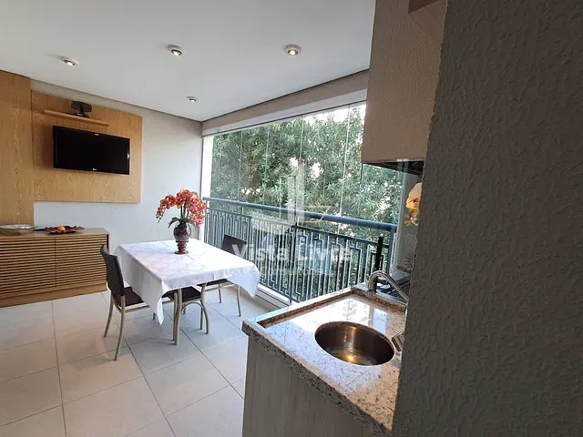 Apartamento com 109m² 3 quartos e 4 banheiros, à venda, no bairro Barra Funda em São Paulo