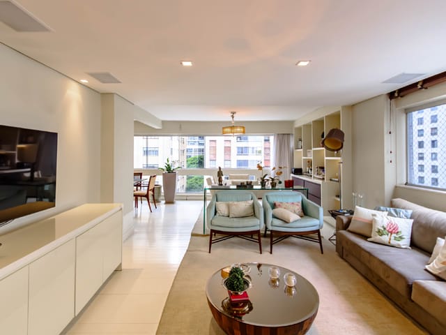 Apartamento com 172m² 2 quartos e 3 banheiros, à venda, no bairro Jardim Paulista em São Paulo