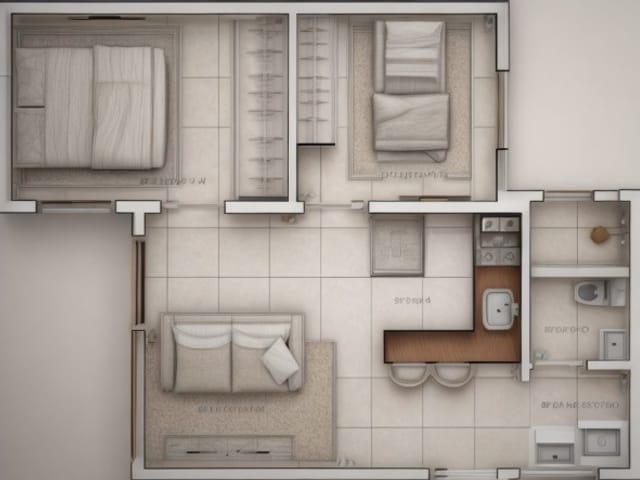 Foto do Apartamento - Seu Novo Começo no Belém: Apartamento de 46.79m² na Planta com 2 quintais, em Rua Tranquila! 2 dormitórios, localizado na região do Belém, São Paulo, SP | Organização Imobiliária Açores