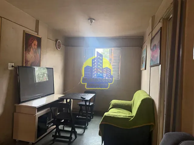 Apartamento 1 quarto e 1 banheiro, à venda, no bairro Conjunto Habitacional Presidente Castelo Branco em Carapicuíba