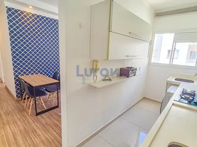 Apartamento com 55m² 2 quartos e 1 banheiro, para alugar, no bairro Vila Faustina II em Valinhos