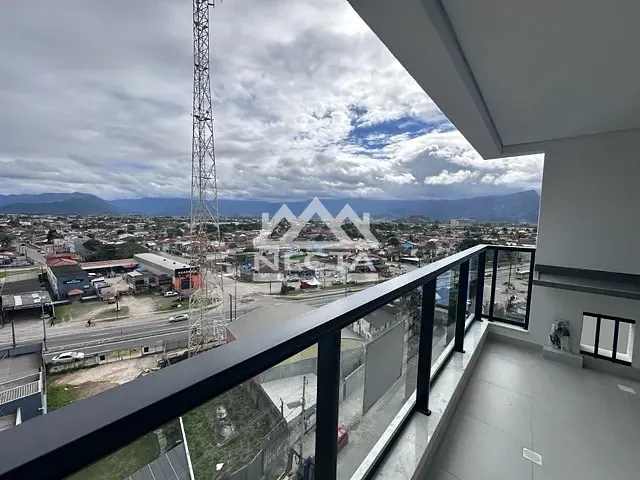 Apartamento com 48m² 1 quarto e 1 banheiro, para alugar, no bairro Praia das Palmeiras em Caraguatatuba