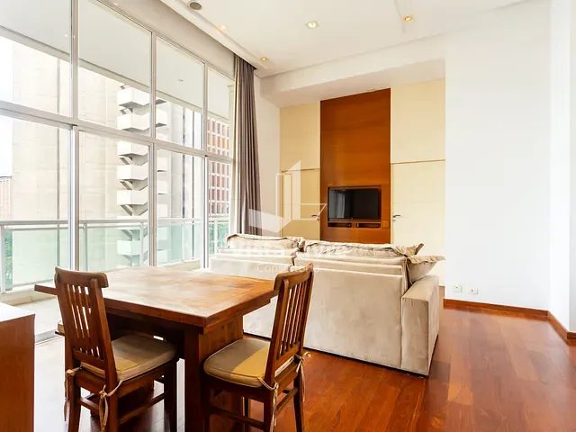 Apartamento com 112m² 1 quarto e 2 banheiros, à venda, no bairro Cerqueira César em São Paulo